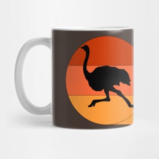 Retro Vintage Allegedly Ostrich Mug